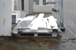 *Pallet of Various Granite, Marble, Stone, and Other Offcuts