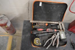 *Screwdrivers, Chisel, Pliers, and a Knife Sharpening Block