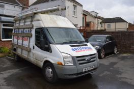 *Ford Transit 100T350 Panel Van, Reg: NL61 DVM, Mileage Showing: 113027