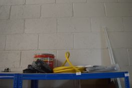 *Contents of Shelf to Include Hose, Washing Machine Outlet Hose, Feed Hose, etc.