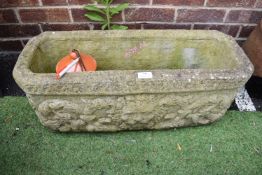 Octagonal Concrete Garden Planter