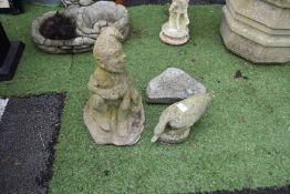 Duck and a Welcome Sign