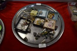 Vintage Costume Jewellery plus Thimbles