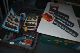 Hornby Railway Carriages, Track, Controllers, etc.