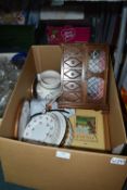 Box of Household Goods, Pottery Items, Jewellery B