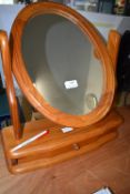 Pine Dressing Table Mirror