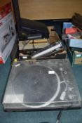 Assorted Vintage Audio Electricals