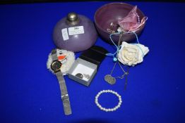 Costume Jewellery, Wristwatch, etc.