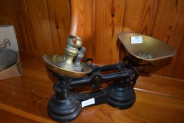 Cast Iron Vintage Style Kitchen Scales