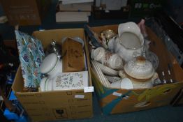 Kitchenware, Storage Jars, Pottery, and Glassware