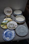 Decorative Wall Plates and Bowls, etc.