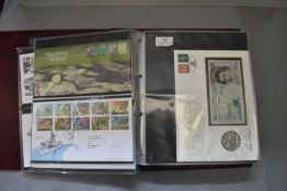 Album of Royal Mail First Day Covers Including Coi