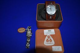 Two Thistle Wristwatches