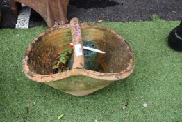 Terracotta Basket Style Planter