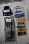 Parker Fountain Pens plus Inks