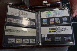 Album of 1980's Royal Mail Presentation Stamp Pack