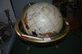 Gemstone Effect Globe on Glass Stand