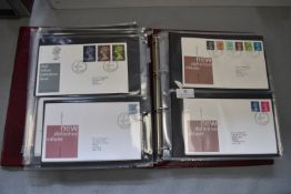Album of Royal Mail First Day Covers Including Def