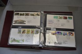 Album of Royal Mail First Day Covers 1980's