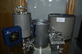 Swarovski Crystal Ornaments with Packaging