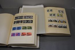 Two Albums of British Stamps