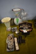 Cuckoo Clock, Costume Jewellery, Pottery Items, et