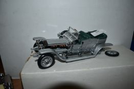 Franklin Mint Diecast 1907 Rolls Royce Silver Ghos