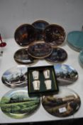 Steam Train Themed Wall Plates and Four Golfing Cl