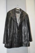 Gent's Leather Jacket by Bessimod Size: XL