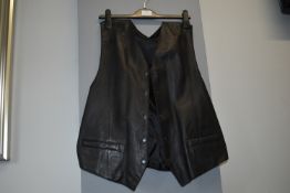 Lady's Leather Waistcoat Size: L