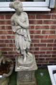 Classical Figure on Plinth