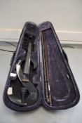 Stagg Electric Violin with Bow and Case