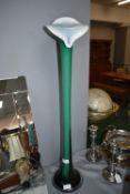 Large Jack in the Pulpit Glass Vase