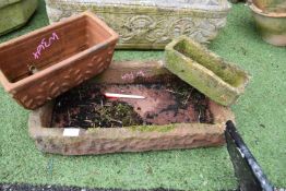 Three Garden Planters