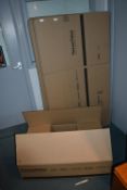 Twelve Flat Pack Cardboard Boxes
