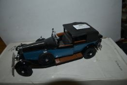 Franklin Mint Diecast 1929 Rolls Royce Phantom Mod