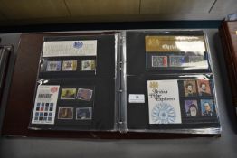 Album of 1970's Royal Mail Presentation Stamp Pack