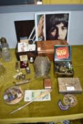 Vintage Collectibles Including Beetles Books