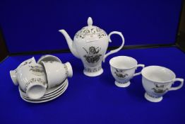 *Hendrick Gin Tea Set