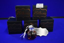 *Five Hotham’s Gin Spiced Rum 5cl Christmas Baubles with Packaging