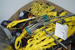 Pallet of Various Salvage Garden Equipment, Tools, and Parts