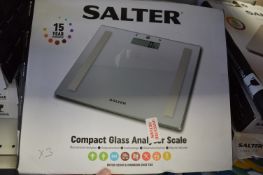 Three Salter Glass Scales