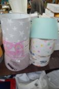 Six Assorted Light Shades