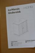 Flatpack Le Marais Under Sink Cabinet