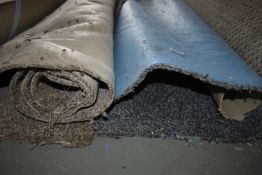 Two 4m wide Rolls of Carpet