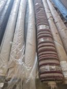 4x4.85m Roll of Striped Carpet
