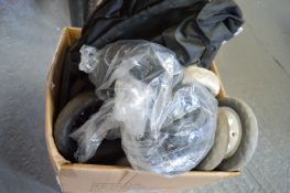 Box of Various Pram Wheels