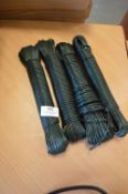 Four Reels of Washing Line
