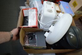 Six Assorted Under Desk Fans