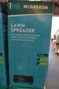 Three McGregor 12L Lawn Spreaders (salvage)
